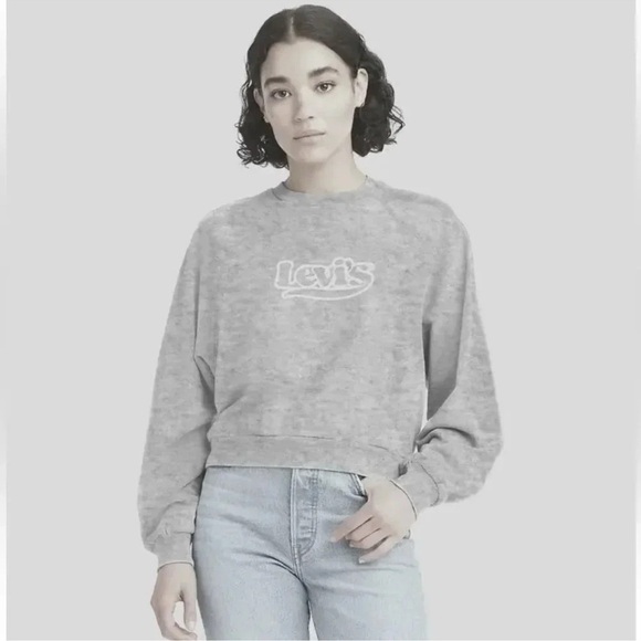 Levi's Graphic Raglan-Sleeve Sweatshirt - Picture 1 of 2